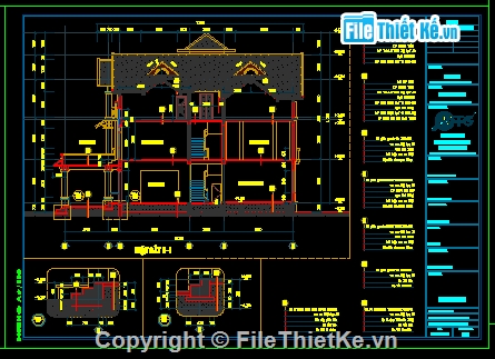 biệt thự đẹp 2 tầng,biệt thự 2 tầng kiểu kiến trúc pháp,kiến trúc 2  tầng,bản vẻ cad kiến trúc pháp,bản vẽ autocad kiến trúc pháp